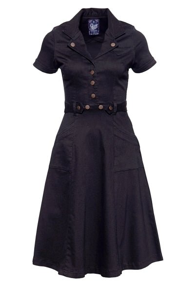 Queen Kerosin - Workwear Swingkleid