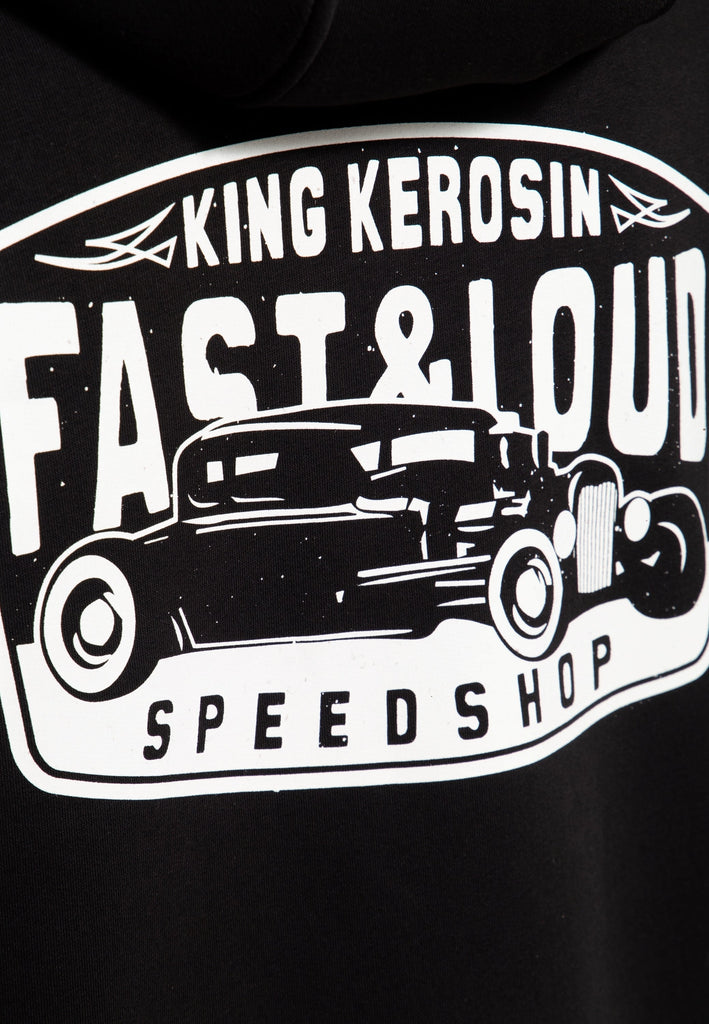 King Kerosin - Zip Hoodie «Fast & Loud»